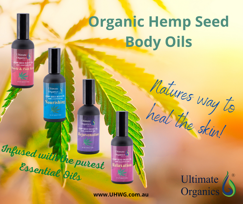 Organic Hemp Seed Body Oils Australia