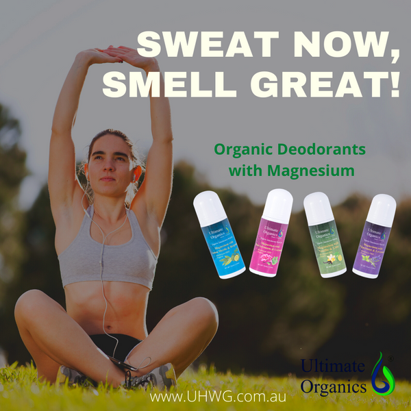 Australian Organic Deodorants with Magnesium