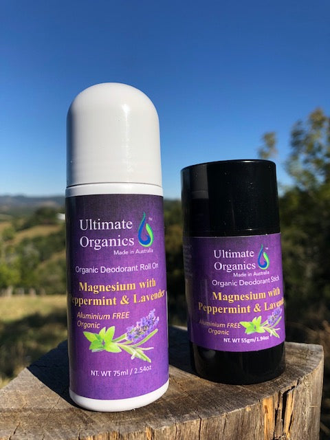 Ultimate Organics - Organic Deodorants with Magnesium